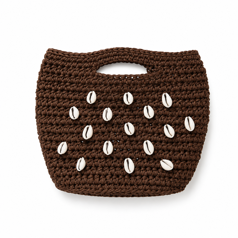 Share Your Luce Shell Bag - Chestnut / Leather